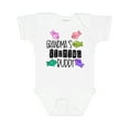thumbnail image 1 of Inktastic Grandma's Fishing Buddy with Colorful Fish Boys or Girls Baby Bodysuit, 1 of 5