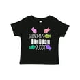 thumbnail image 1 of Inktastic Grandma's Fishing Buddy with Colorful Fish Boys or Girls Baby T-Shirt, 1 of 5