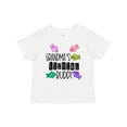 thumbnail image 1 of Inktastic Grandma's Fishing Buddy with Colorful Fish Boys or Girls Baby T-Shirt, 1 of 5