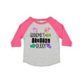 thumbnail image 1 of Inktastic Grandma's Fishing Buddy with Colorful Fish Boys or Girls Toddler T-Shirt, 1 of 5