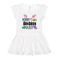 thumbnail image 1 of Inktastic Mommy's Fishing Buddy with Colorful Fish Girls Toddler Dress, 1 of 5