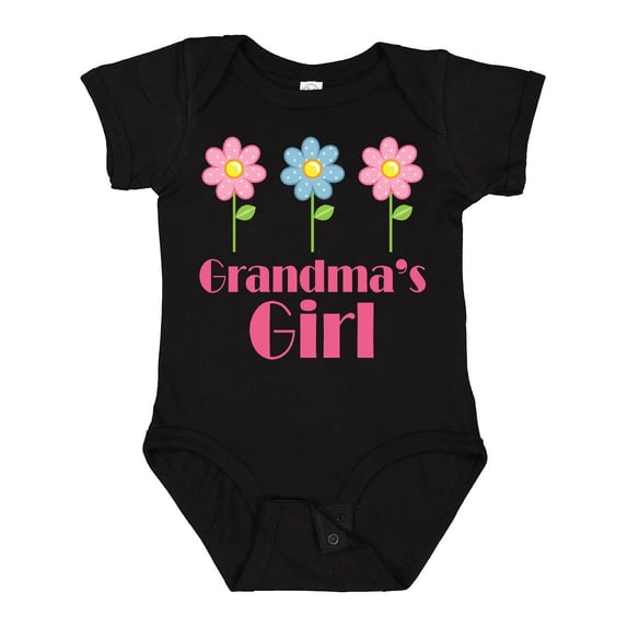Inktastic Grandma's Girl Grandaughter Girls Baby Bodysuit