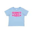 thumbnail image 1 of Inktastic Grandma's Girl Granddaughter Gift Girls Baby T-Shirt, 1 of 5