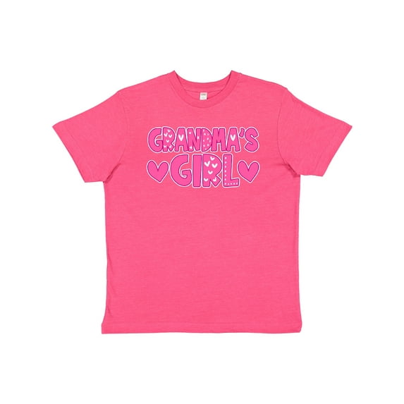 Inktastic Grandma's Girl Granddaughter Youth T-Shirt