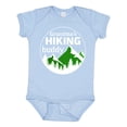 thumbnail image 1 of Inktastic Grandma's Hiking Buddy with Mountains and Trees Boys or Girls Baby Bodysuit, 1 of 5