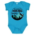thumbnail image 1 of Inktastic Grandma's Hiking Buddy with Mountains and Trees Boys or Girls Baby Bodysuit, 1 of 5