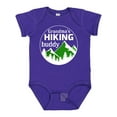 thumbnail image 1 of Inktastic Grandma's Hiking Buddy with Mountains and Trees Boys or Girls Baby Bodysuit, 1 of 5