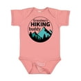 thumbnail image 1 of Inktastic Grandma's Hiking Buddy with Mountains and Trees Boys or Girls Baby Bodysuit, 1 of 5