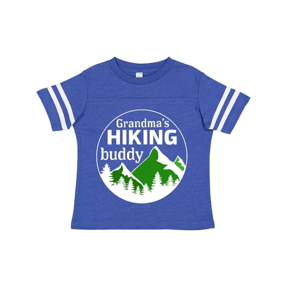 Inktastic Grandma's Hiking Buddy with Mountains and Trees Boys or Girls Toddler T-Shirt