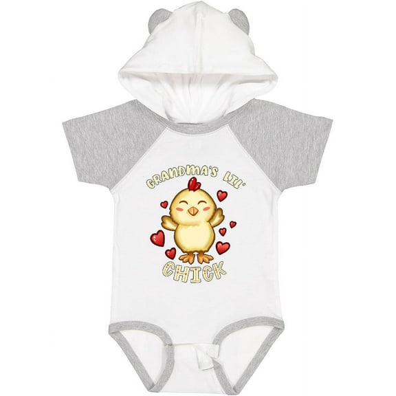 Inktastic Grandma's Lil' Chick Boys or Girls Baby Bodysuit