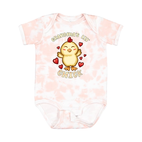 Inktastic Grandma's Lil' Chick Boys or Girls Baby Bodysuit