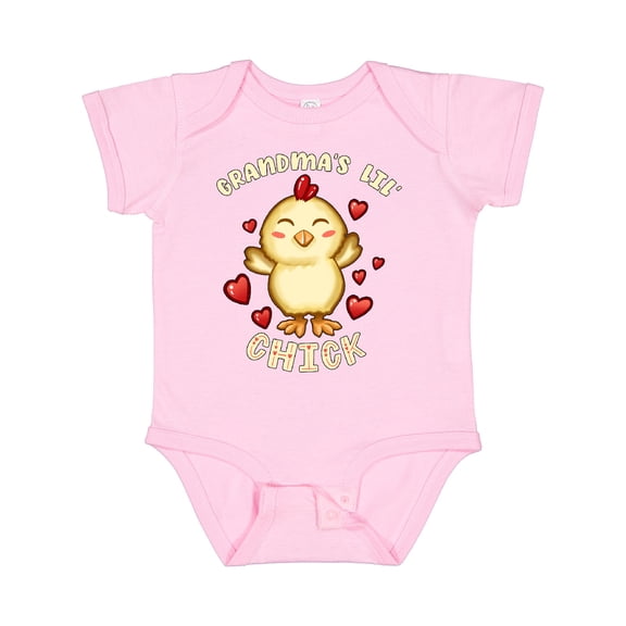 Inktastic Grandma's Lil' Chick Boys or Girls Baby Bodysuit