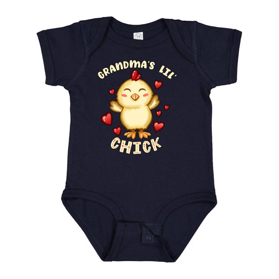 Inktastic Grandma's Lil' Chick Boys or Girls Baby Bodysuit
