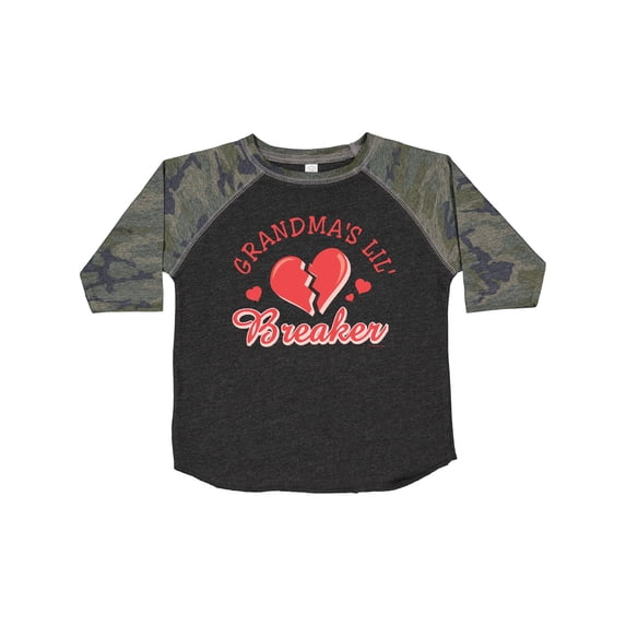 Inktastic Grandma's Lil' Heartbreaker Boys or Girls Toddler T-Shirt