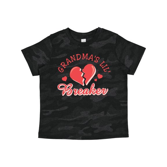 Inktastic Grandma's Lil' Heartbreaker Boys or Girls Toddler T-Shirt