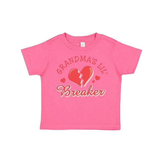Inktastic Grandma's Lil' Heartbreaker Boys or Girls Toddler T-Shirt