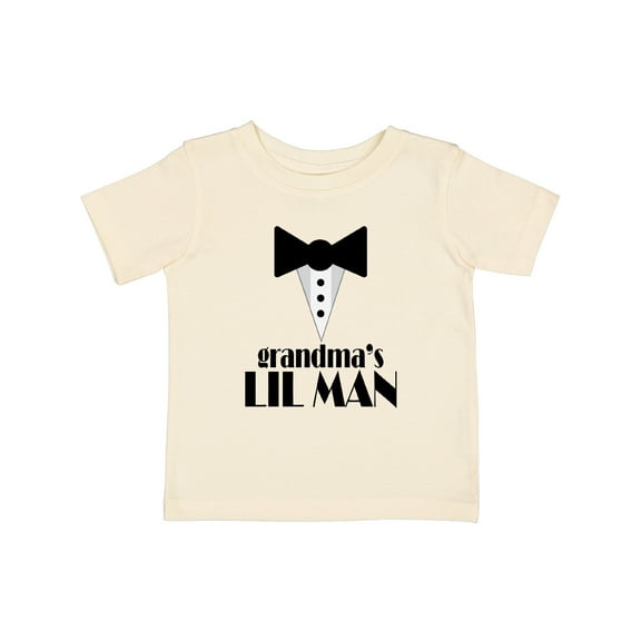 Inktastic Grandma's Lil Man Boys Baby T-Shirt