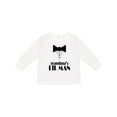 thumbnail image 1 of Inktastic Grandma's Lil Man Boys Long Sleeve Toddler T-Shirt, 1 of 5
