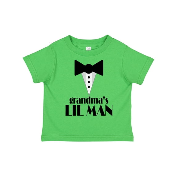 Inktastic Grandma's Lil Man Boys Toddler T-Shirt