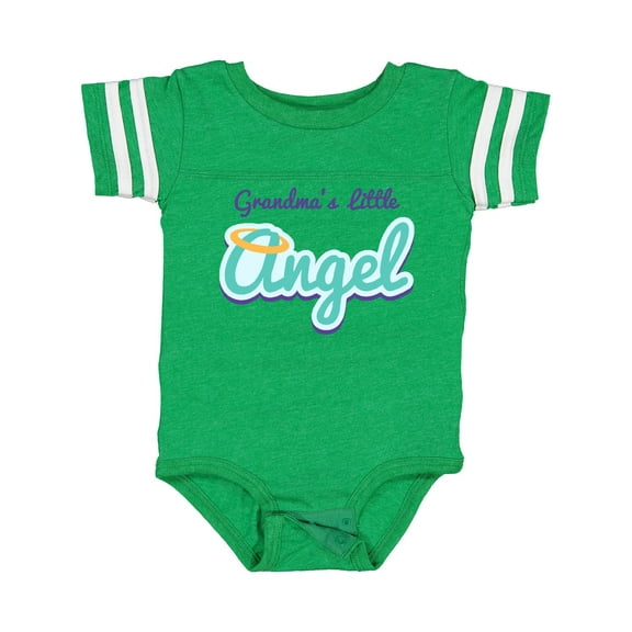 Inktastic Grandma's Little Angel Boys or Girls Baby Bodysuit