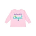 thumbnail image 1 of Inktastic Grandma's Little Angel Boys or Girls Long Sleeve Toddler T-Shirt, 1 of 5