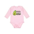 thumbnail image 1 of Inktastic Grandma's Little Avocado with Cute Baby Avocado Boys or Girls Long Sleeve Baby Bodysuit, 1 of 5
