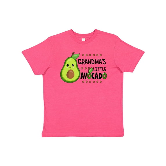 Inktastic Grandma's Little Avocado with Cute Baby Avocado Youth T-Shirt