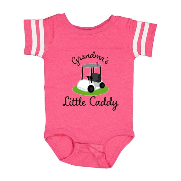 Inktastic Grandma's Little Caddy Golf Boys or Girls Baby Bodysuit