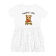 thumbnail image 1 of Inktastic Grandma's Little Honey Bear Girls Toddler Dress, 1 of 5