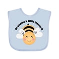 thumbnail image 1 of Inktastic Grandma's Little Honey Bee Boys or Girls Baby Bib, 1 of 4