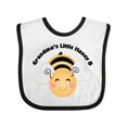 thumbnail image 1 of Inktastic Grandma's Little Honey Bee Boys or Girls Baby Bib, 1 of 4