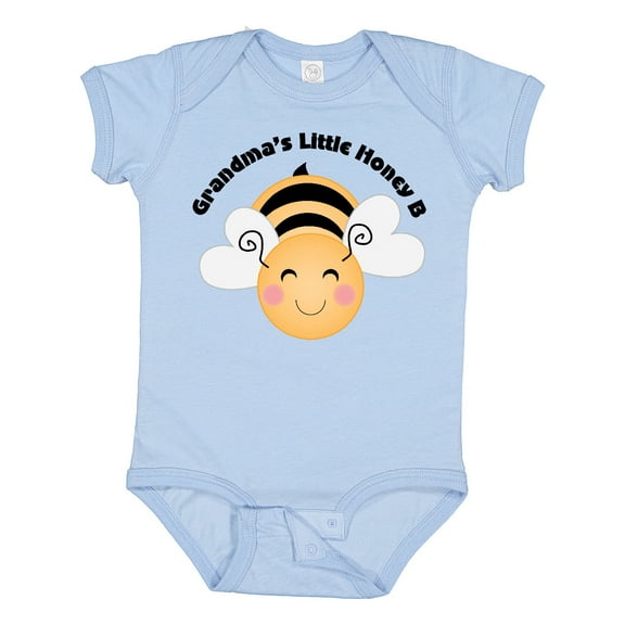 Inktastic Grandma's Little Honey Bee Boys or Girls Baby Bodysuit