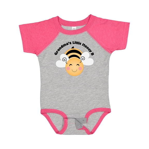 Inktastic Grandma's Little Honey Bee Boys or Girls Baby Bodysuit