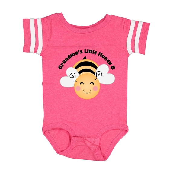 Inktastic Grandma's Little Honey Bee Boys or Girls Baby Bodysuit
