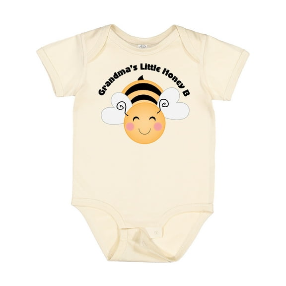 Inktastic Grandma's Little Honey Bee Boys or Girls Baby Bodysuit