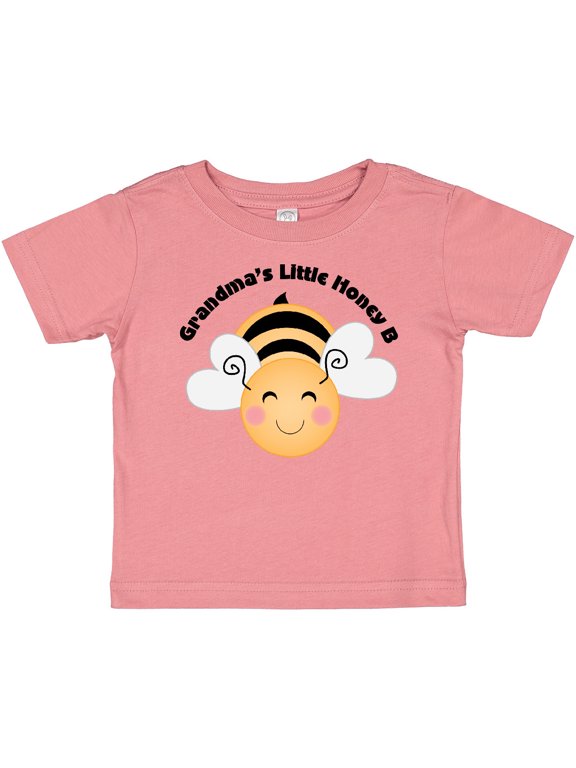 Grandma's Little Honey Bee Boys or Girls Baby T-Shirt