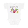 thumbnail image 1 of Inktastic Grandma's Little Jellybean Cute Easter Candy Boys or Girls Baby Bodysuit, 1 of 5