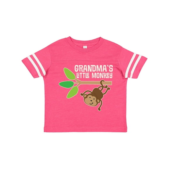 Inktastic Grandma's Little Monkey Grandchild Boys or Girls Toddler T-Shirt