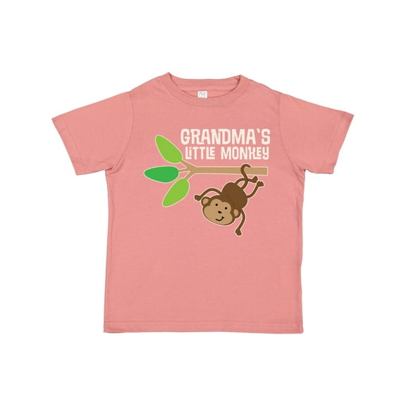 Inktastic Grandma's Little Monkey Grandchild Boys or Girls Toddler T-Shirt