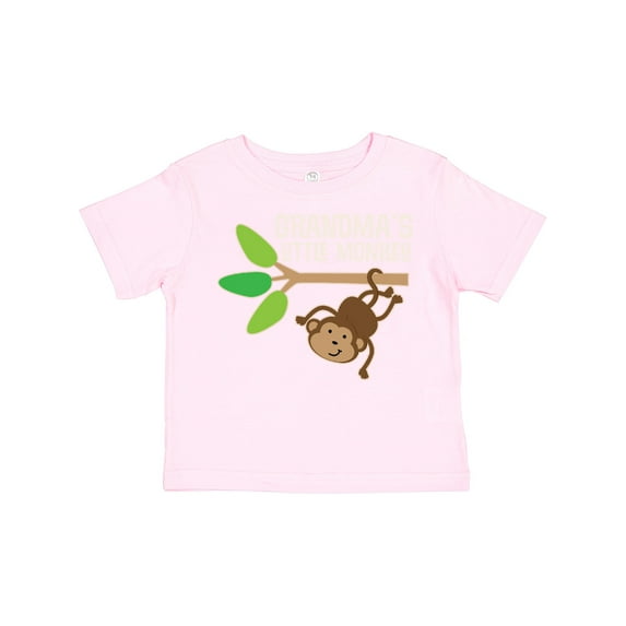 Inktastic Grandma's Little Monkey Grandchild Boys or Girls Toddler T-Shirt
