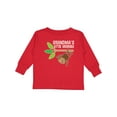 thumbnail image 1 of Inktastic Grandma's Little Monkey grandchild Boys or Girls Long Sleeve Toddler T-Shirt, 1 of 5