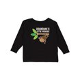 thumbnail image 1 of Inktastic Grandma's Little Monkey grandchild Boys or Girls Long Sleeve Toddler T-Shirt, 1 of 5