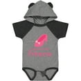 thumbnail image 1 of Inktastic Grandma's Little Princess Girls Baby Bodysuit, 1 of 5