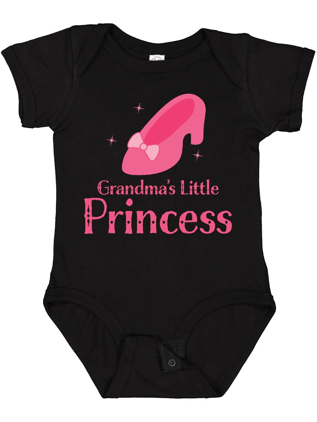Inktastic Grandma's Little Princess Girls Baby Bodysuit