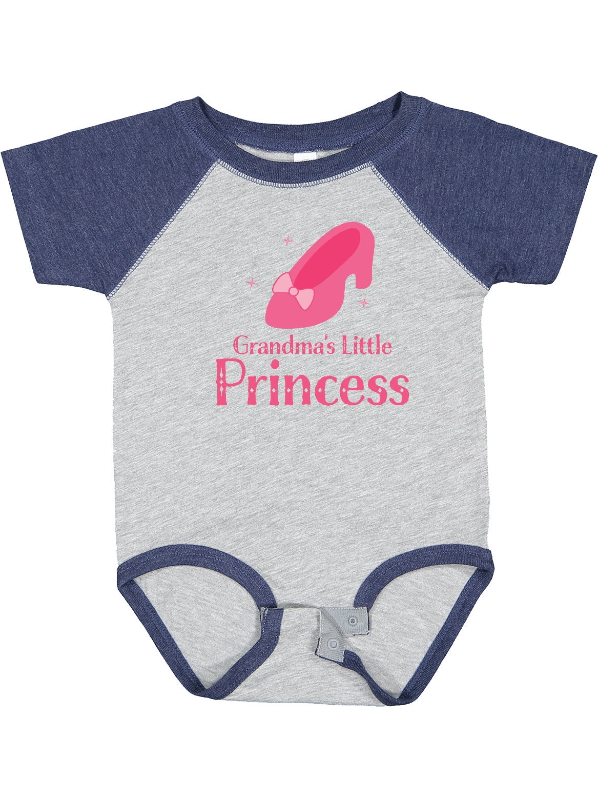 Inktastic Grandma's Little Princess Girls Baby Bodysuit