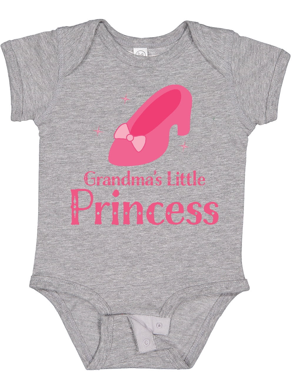 Inktastic Grandma's Little Princess Girls Baby Bodysuit