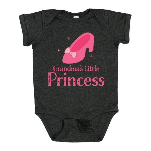 Inktastic Grandma's Little Princess Girls Baby Bodysuit