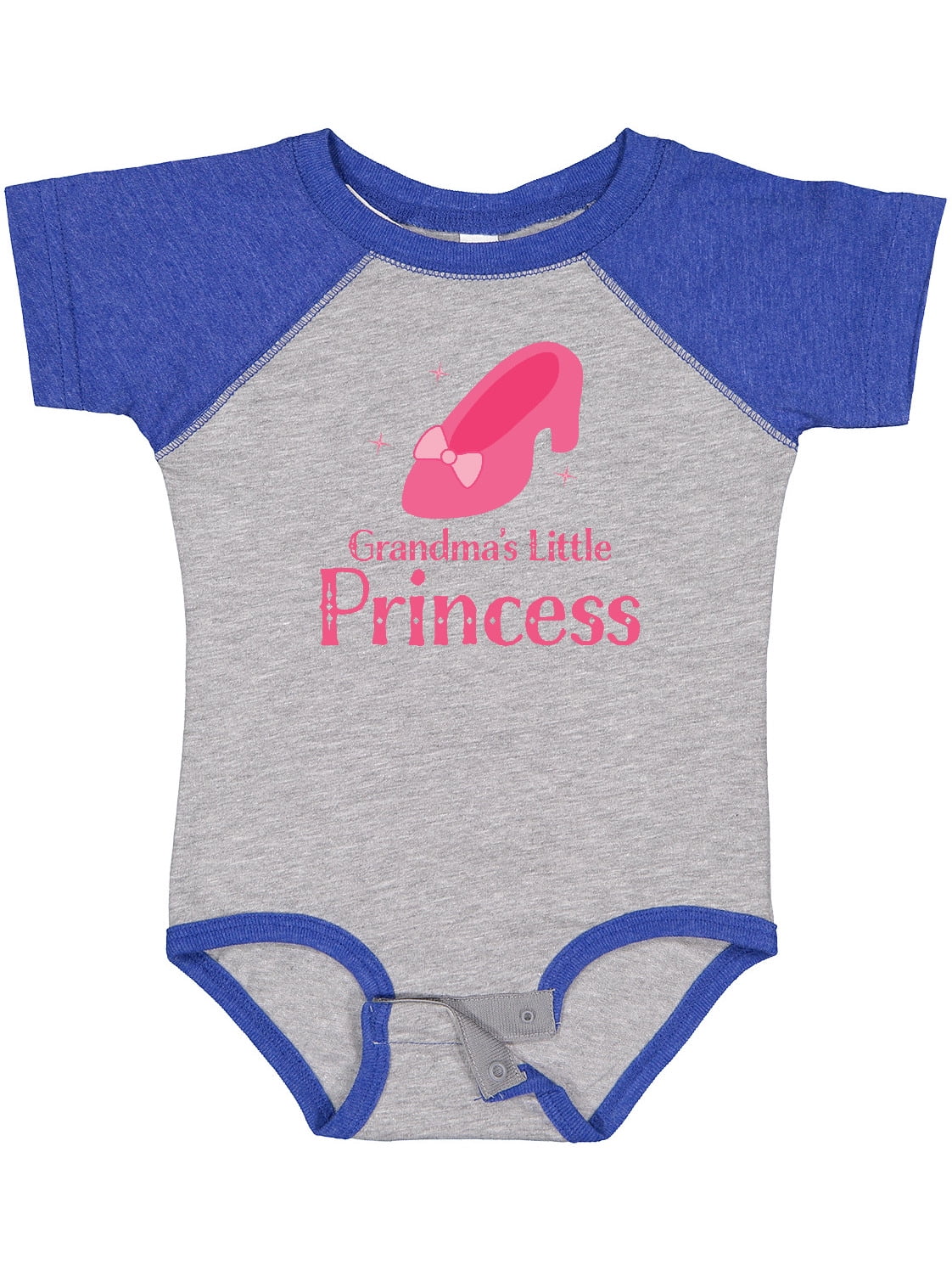 Inktastic Grandma's Little Princess Girls Baby Bodysuit