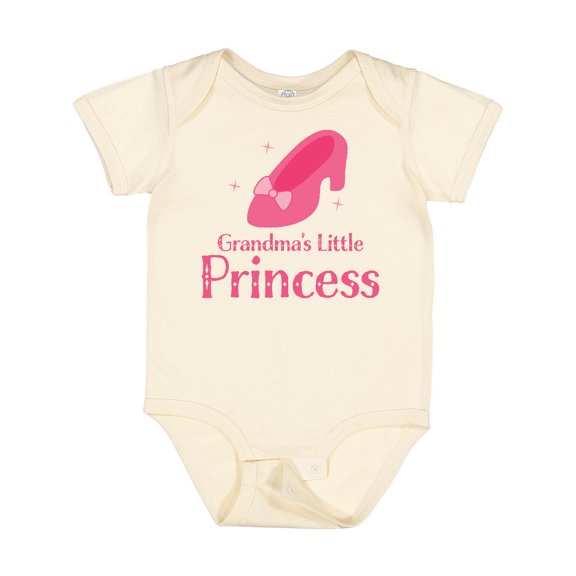 Inktastic Grandma's Little Princess Girls Baby Bodysuit