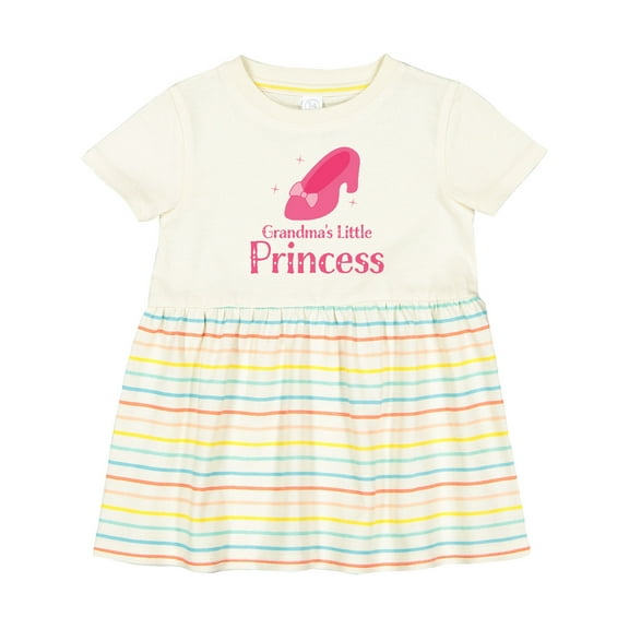 Inktastic Grandma's Little Princess Girls Baby Dress
